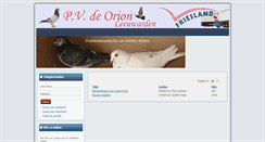 Desktop Screenshot of deorion.nl